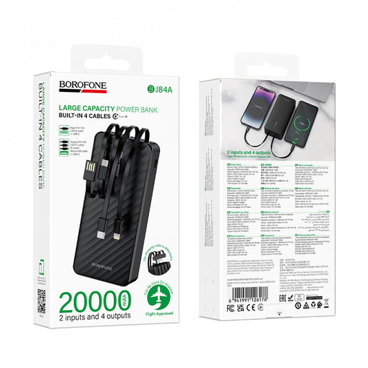 Power Bank 20000 mAh | 22.5W+PD20W — Borofone BJ84A