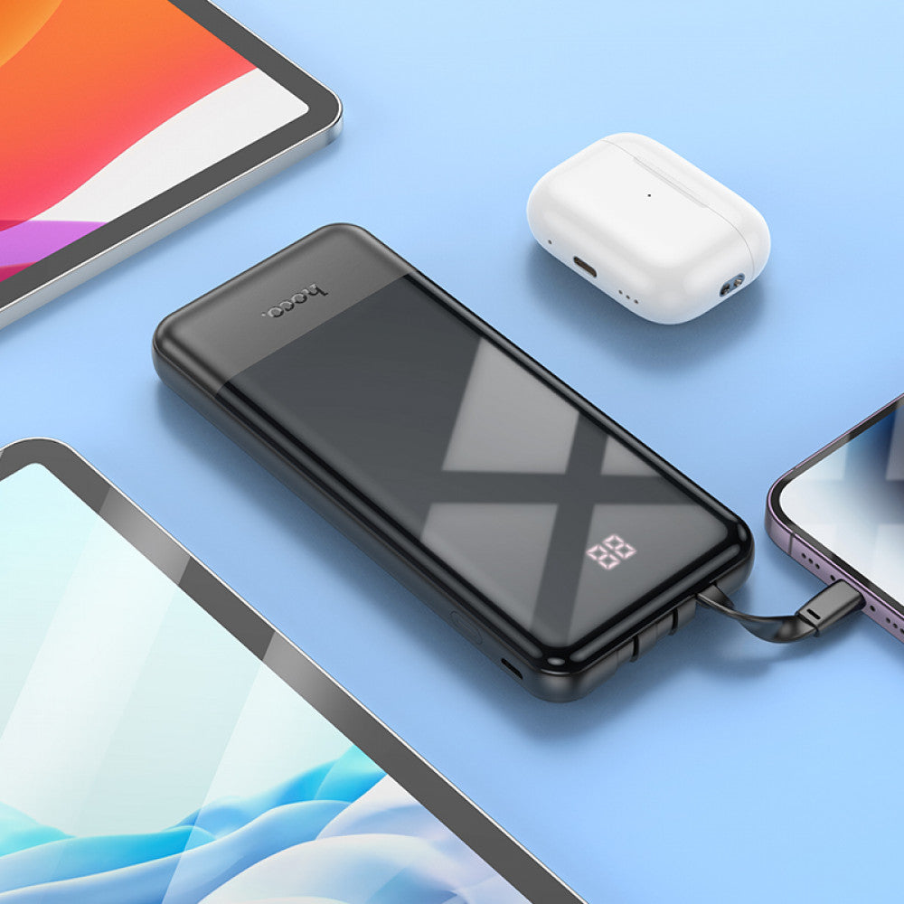 Power Bank 10000 mAh — Hoco J114 — Black
