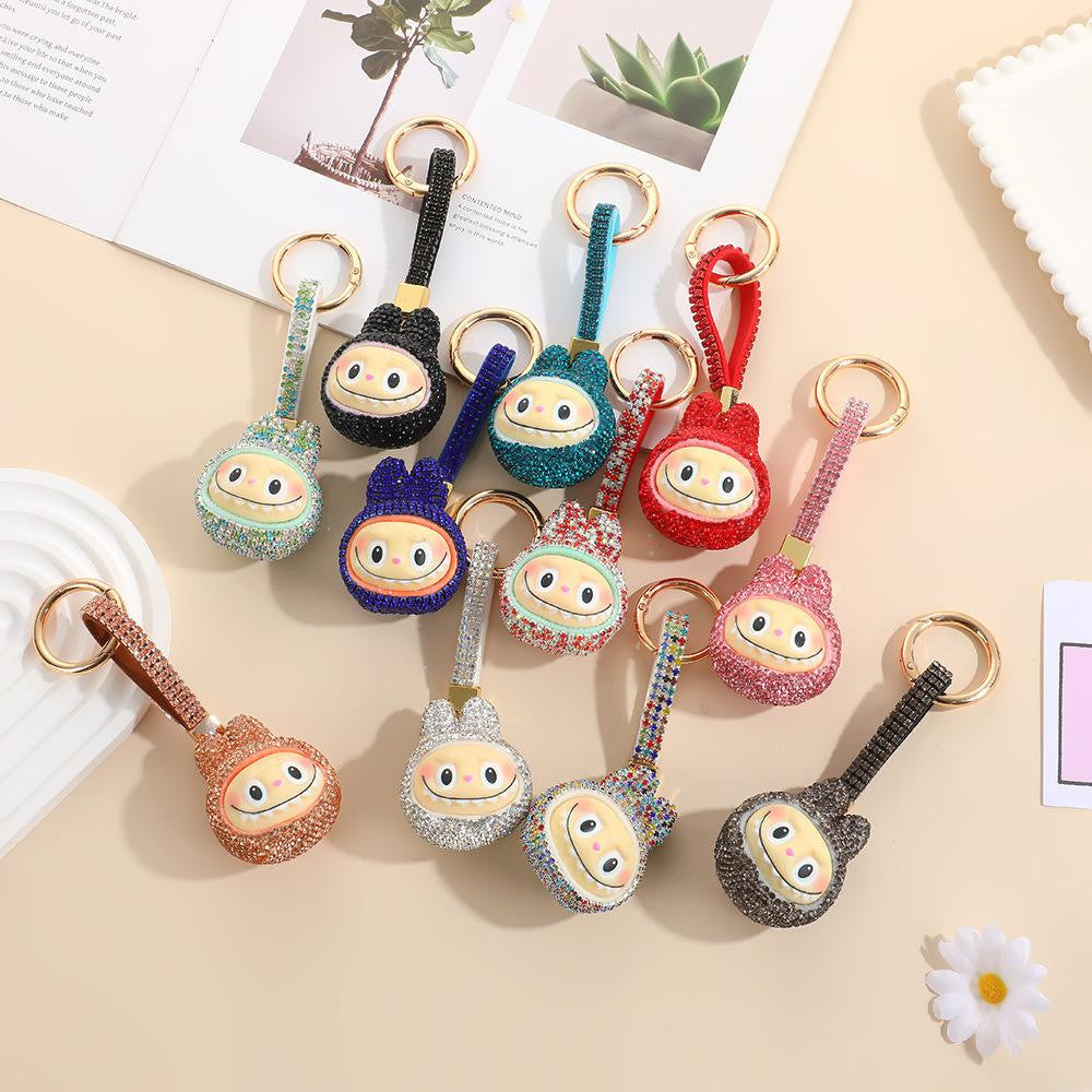 Брелок Labubu Hat — Silver