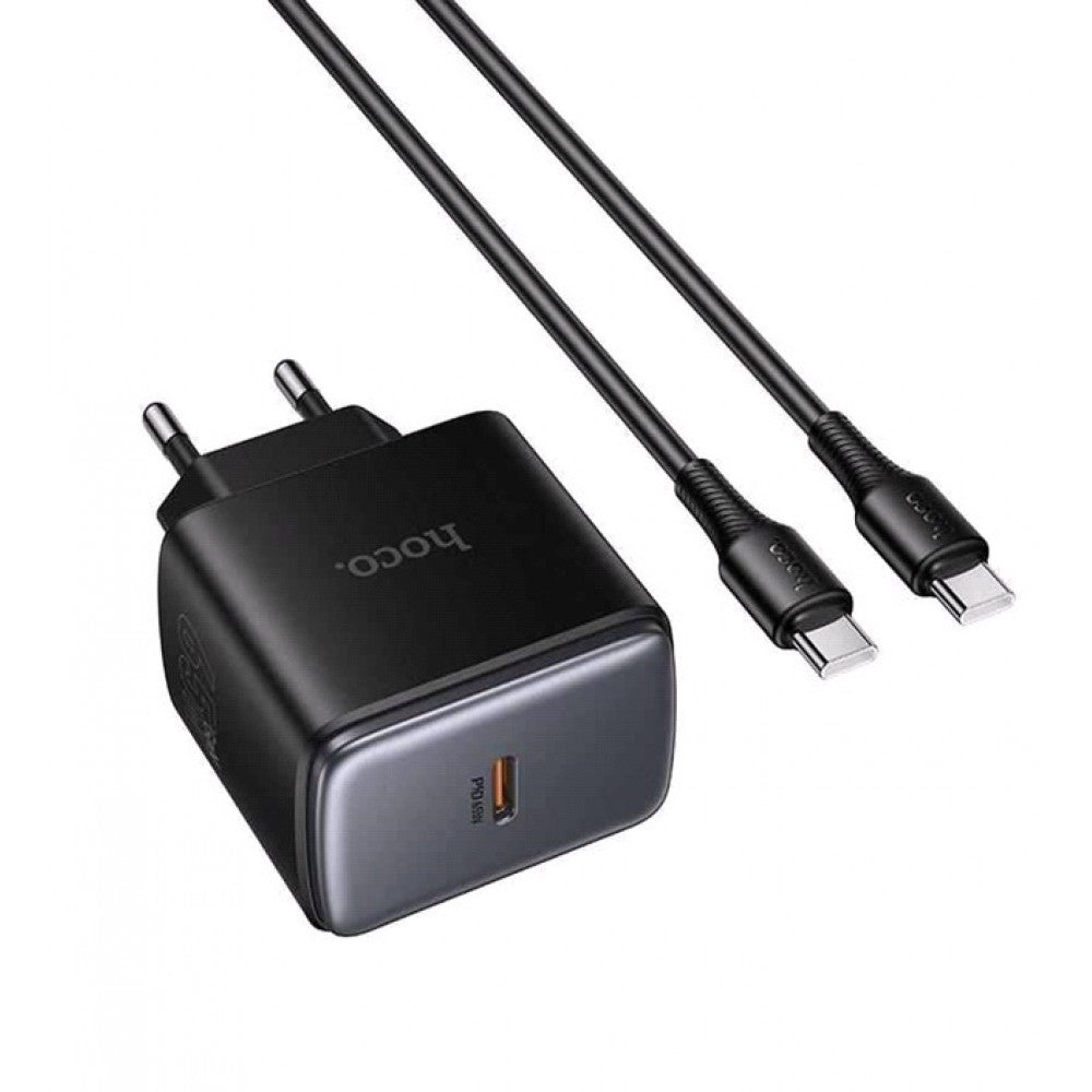Home Charger | 65W | PD | C to C Cable (1m) — Hoco C159A