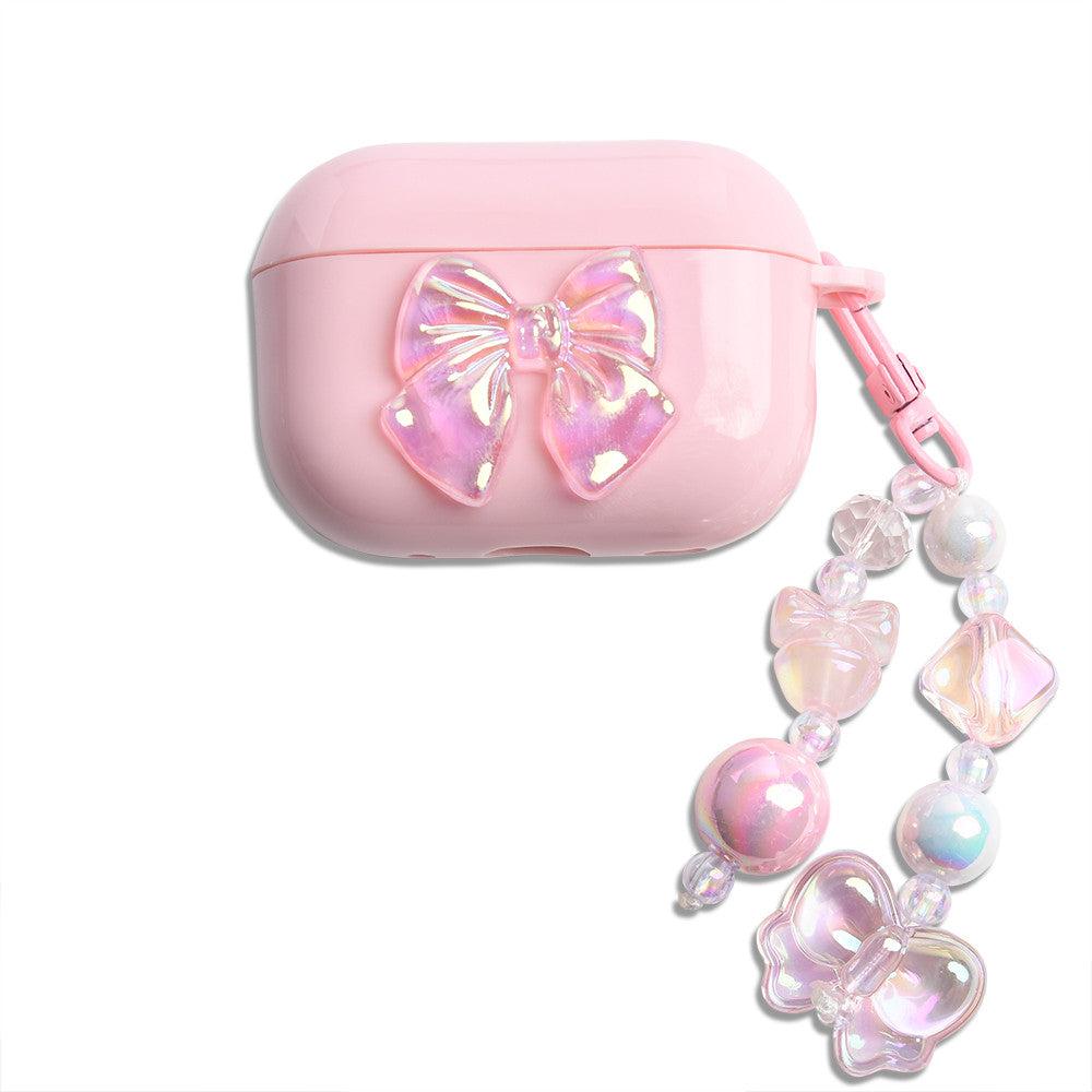 Airpods Pro Case Bow — Pink