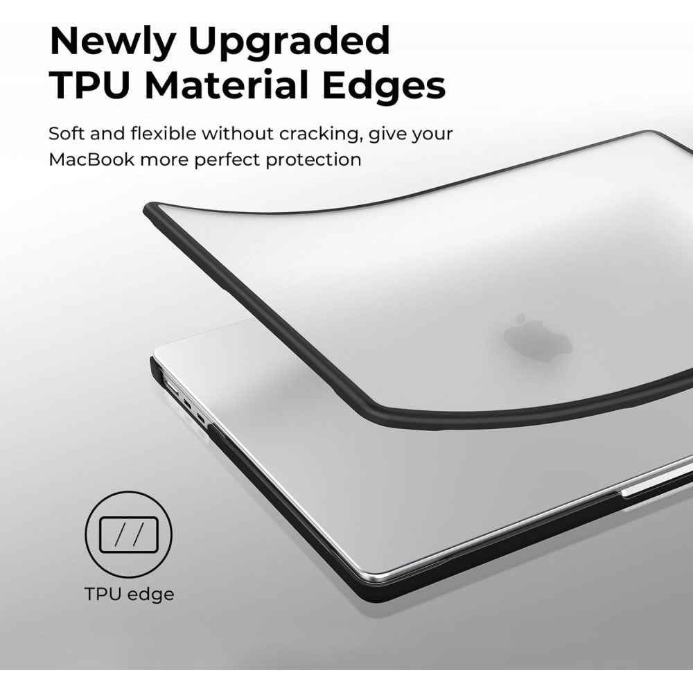 TPU+PC HardShell Case MacBook Air 15" A2941 — Gray
