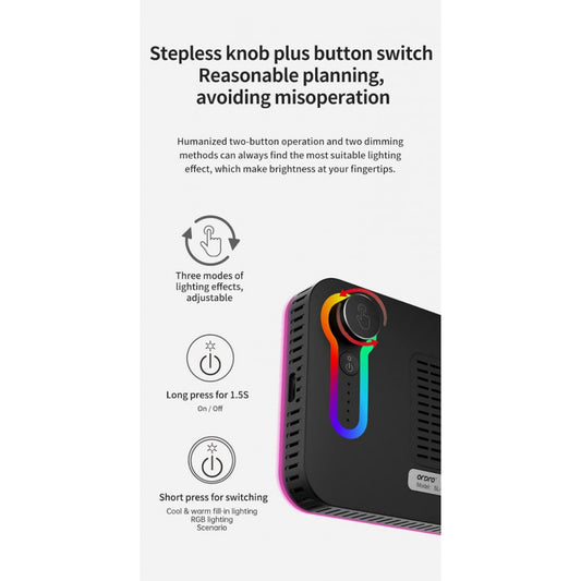 Лампа відеосвітло ORDRO LED SL120