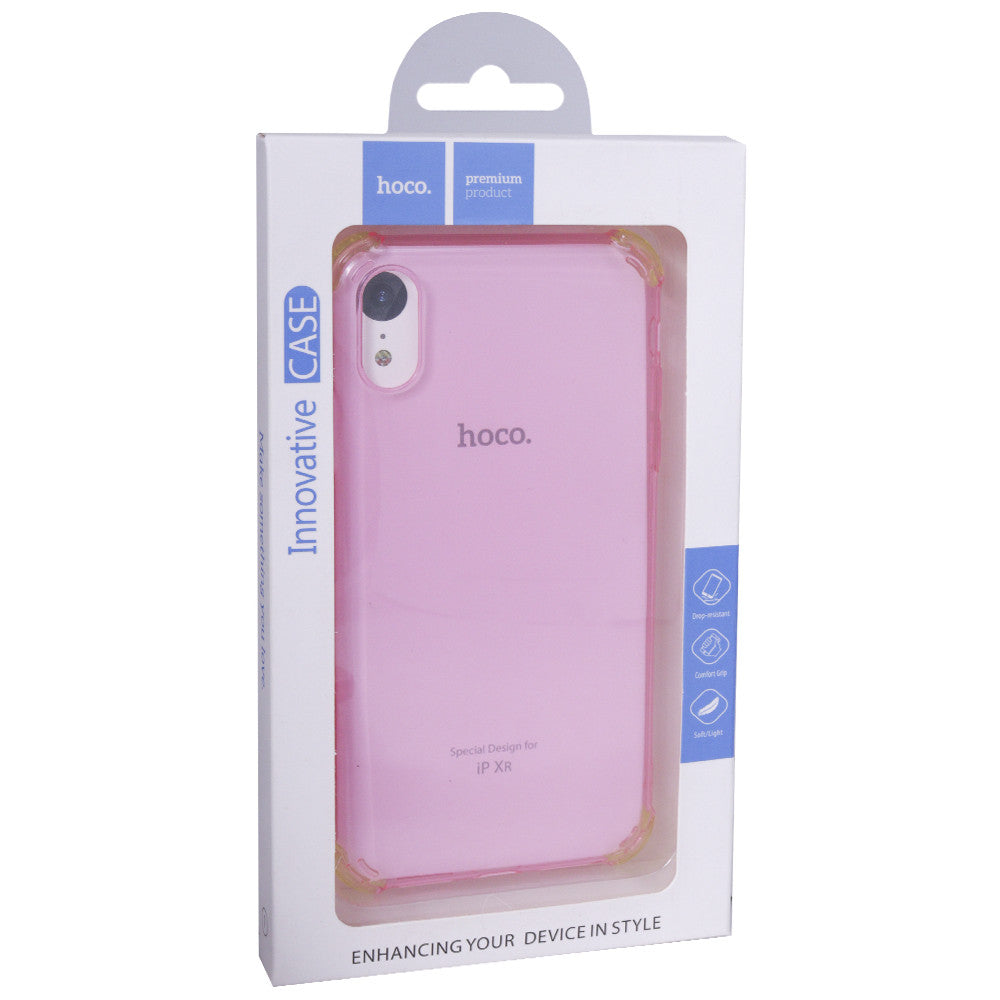 Накладка Чохли Hoco Ice Shield Series TPU Soft Case Apple iPhone Xr Pink