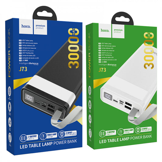 Power Bank 30000 mAh | Desk Lamp — Hoco J73 — White