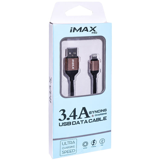 Кабель USB 3.0 to Lightning 2.4A (2m) iMax White