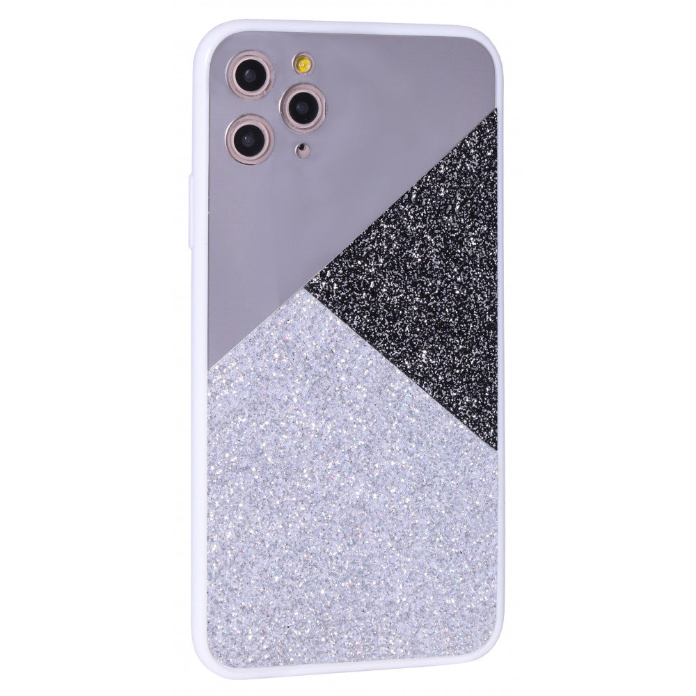 The Bling Mirror TPU Case — iPhone 11 Pro — White