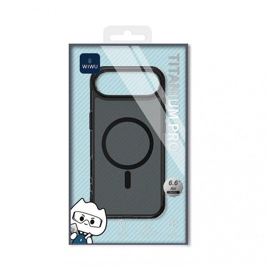 Накладка Чехлы Titanium Case With MagSafe MCC-702 — iPhone 17 Air — Transparent