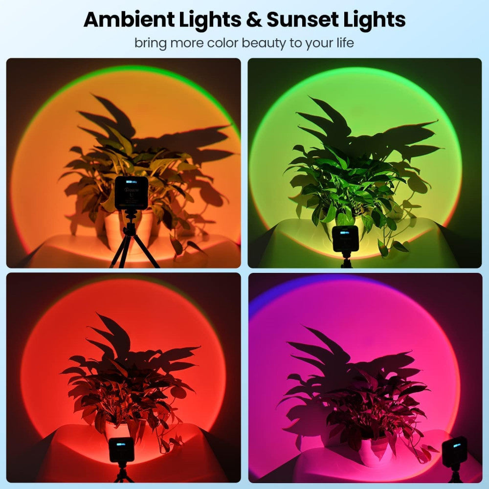 Лампа відеосвітло LED W-S6 RGB 6W LED 45pcs color 2500-9000K CRI95+ Battery 2000mAh