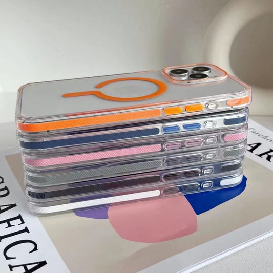 Накладка Чехлы Colorful Case With Magsafe — iPhone 17 Pro Max — Orange