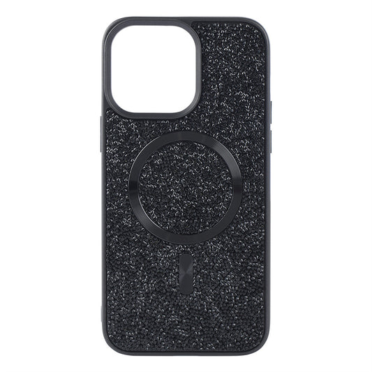 Накладка Чохли Swarovski Case with MagSafe iPhone 15 Pro — Black