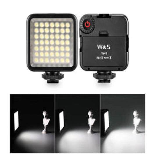 Лампа відеосвітло LED W49 5.5W LED49pcs color 2500-6500K CRI95+