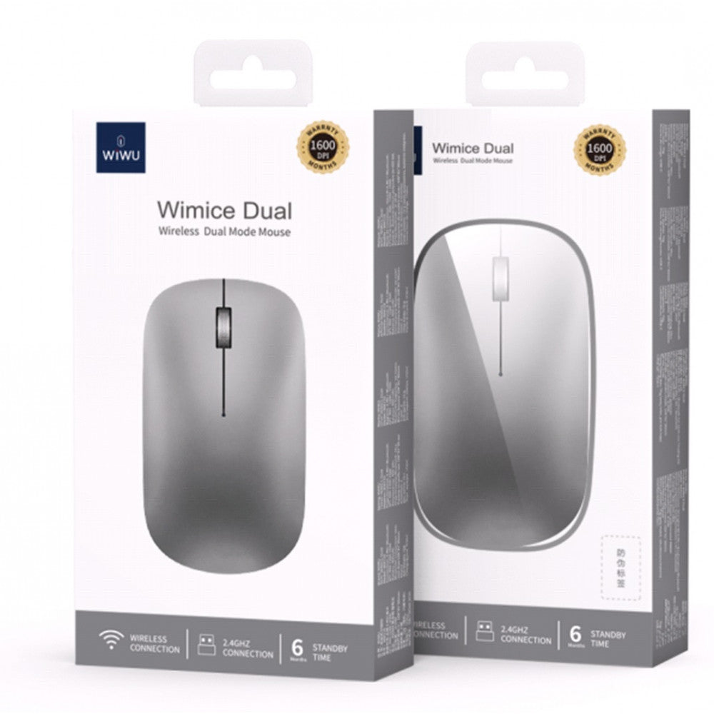 Бездротова миша — WiWU WM110 — Silver