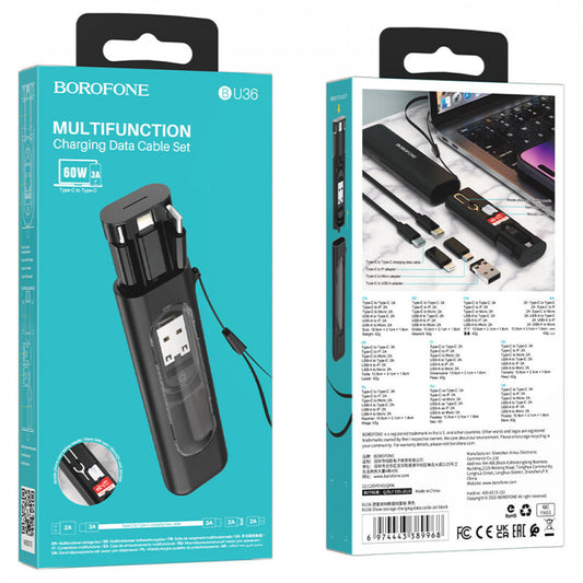 Multifunctional Charging Кабель Set 60W Borofone BU36