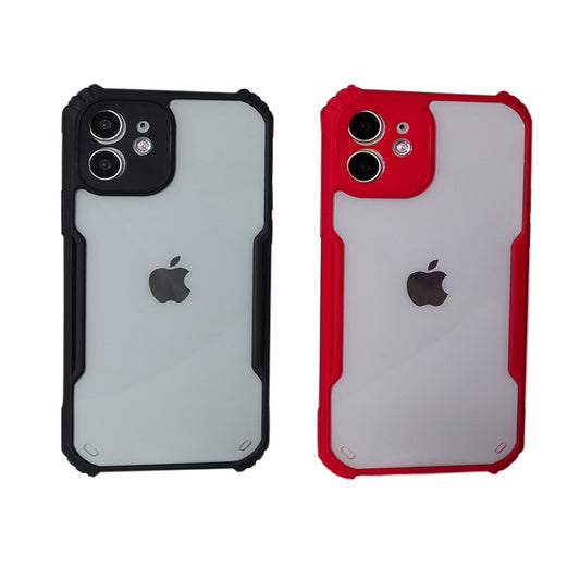 Bracket TPU Plastic Case iPhone 12 6.1" — Black