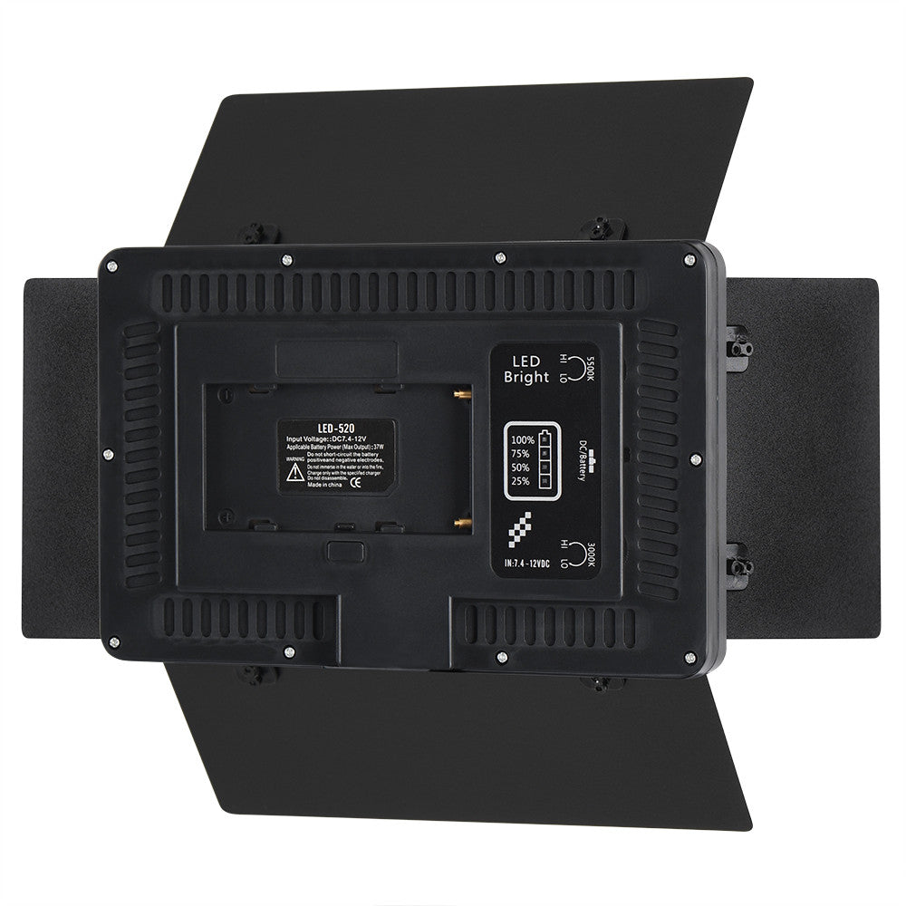 Лампа відеосвітло PRO LED-520 37W LED 520pcs color 3200k-6500K