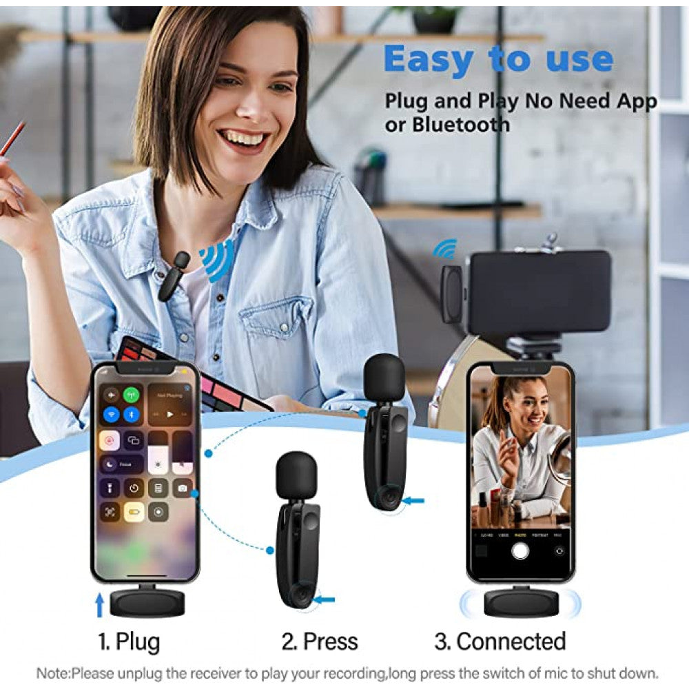 Бездротовий мікрофон для телефону Lightning — Veron M18-L