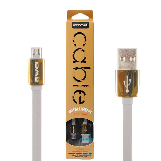Кабель Micro 2A (1m) Awei Cl-900 Gray