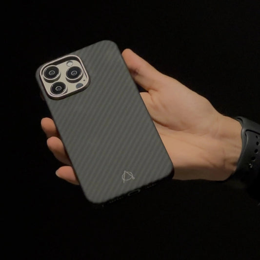 Накладка Чехлы A-Case Kevlar With Magsafe — iPhone 15 Pro Max — Black