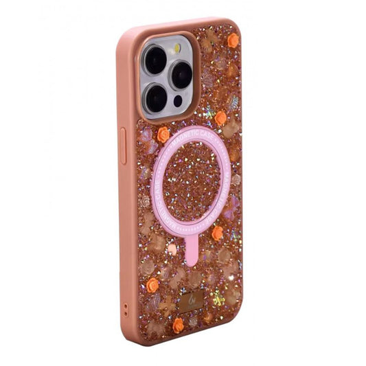 Накладка Чехлы Bling World Bobi Case With MagSafe — iPhone 16 Pro — White