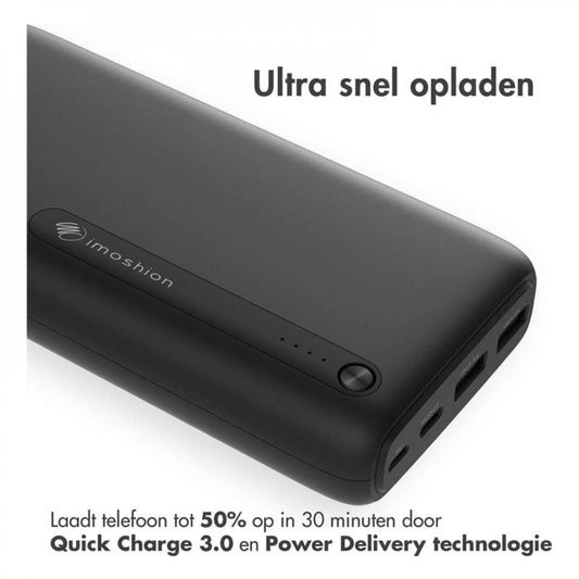 Power Bank 27000 mAh | PD20W — Imoshion — White