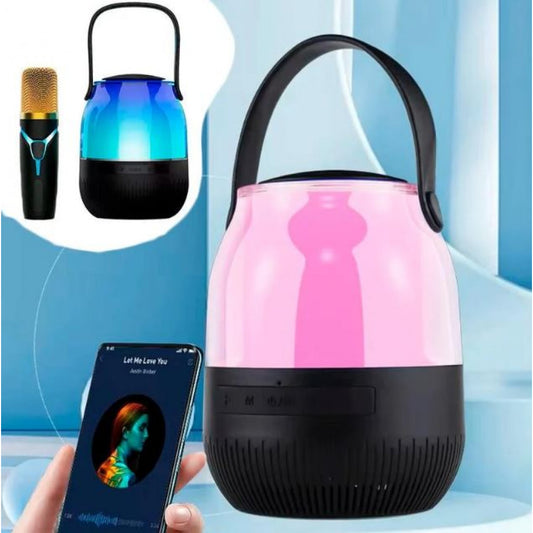 Bluetooth Speaker & 1 Microphone — A68 — Black