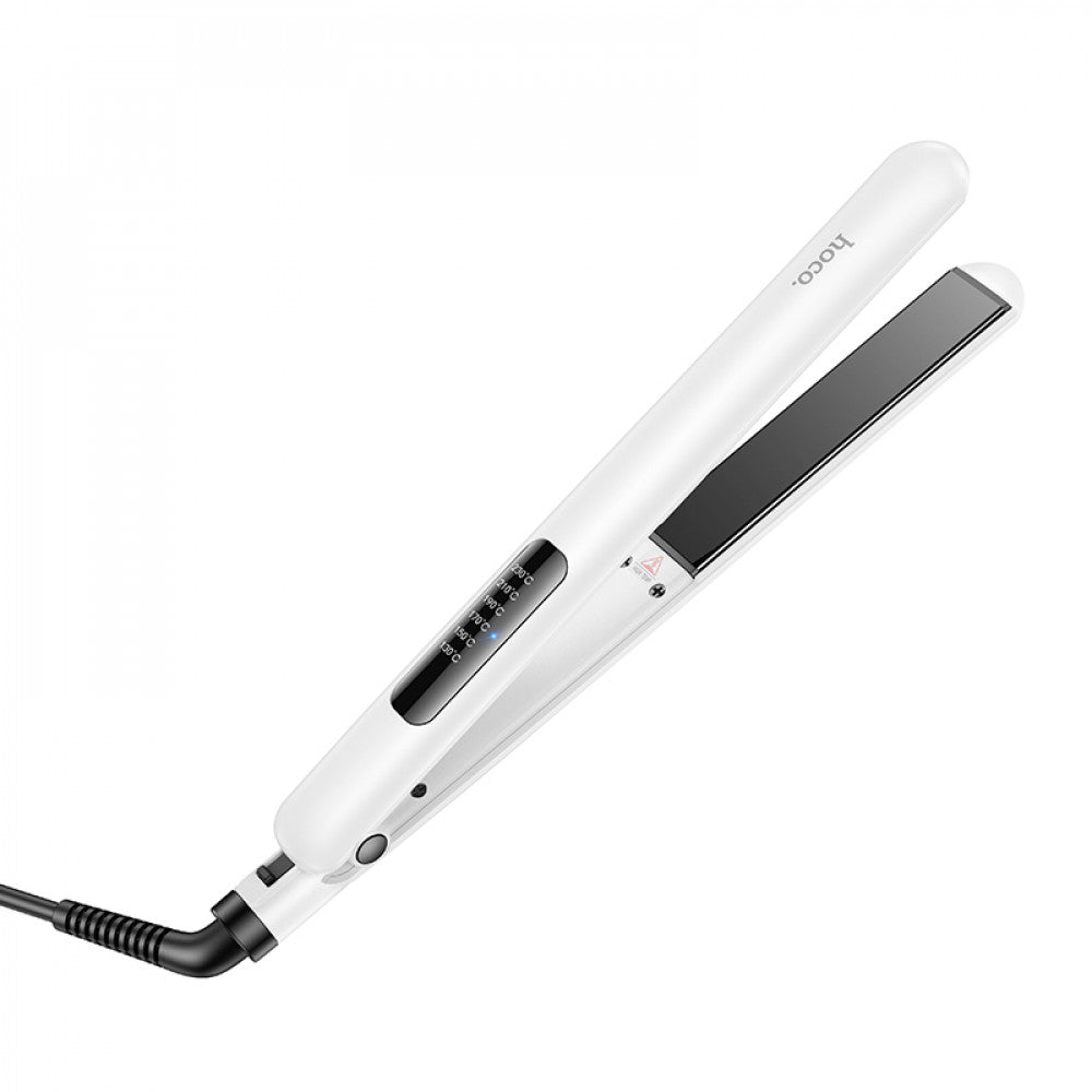 Выпрямитель для прямых и вьющихся волос Hoco HP40 — White