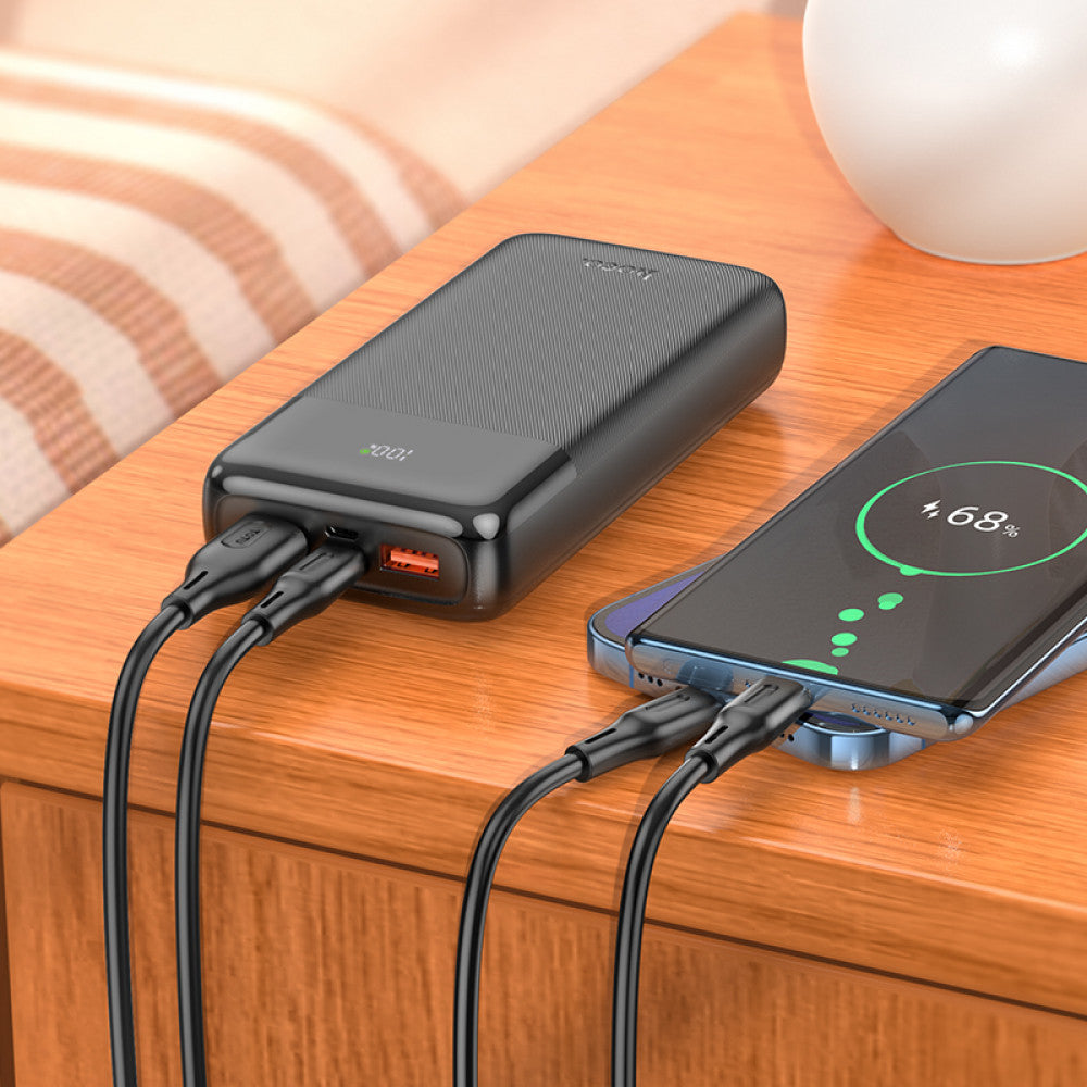 Power Bank 20000 mAh | 22.5W+PD20W — Hoco J121A — Black