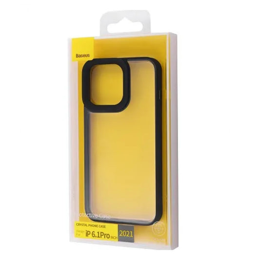 Накладка Чохли Baseus (ARJT000201) Crystal Phone Case для iP13 Pro Max 6.7inch 2021 Black — ARJT000201 Black