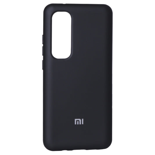 Original Silicone Cover Case Xiaomi Mi Note 10 Lite — Black