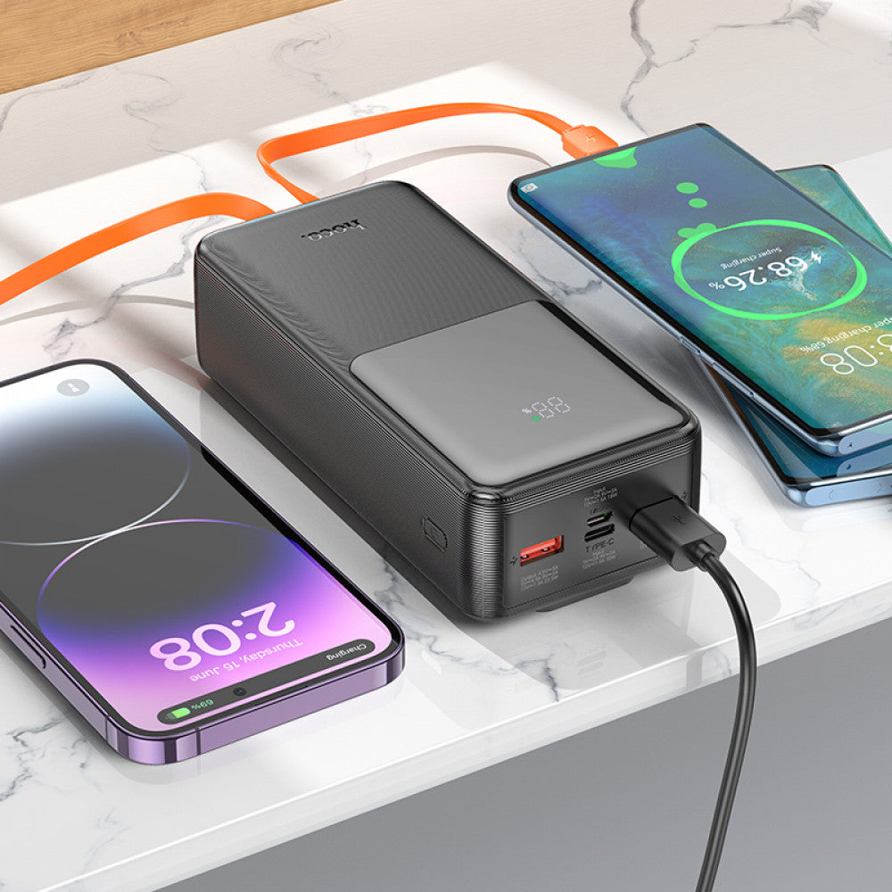 Power Bank 30000 mAh | PD20W+QC3.0 — Hoco J119B — Black