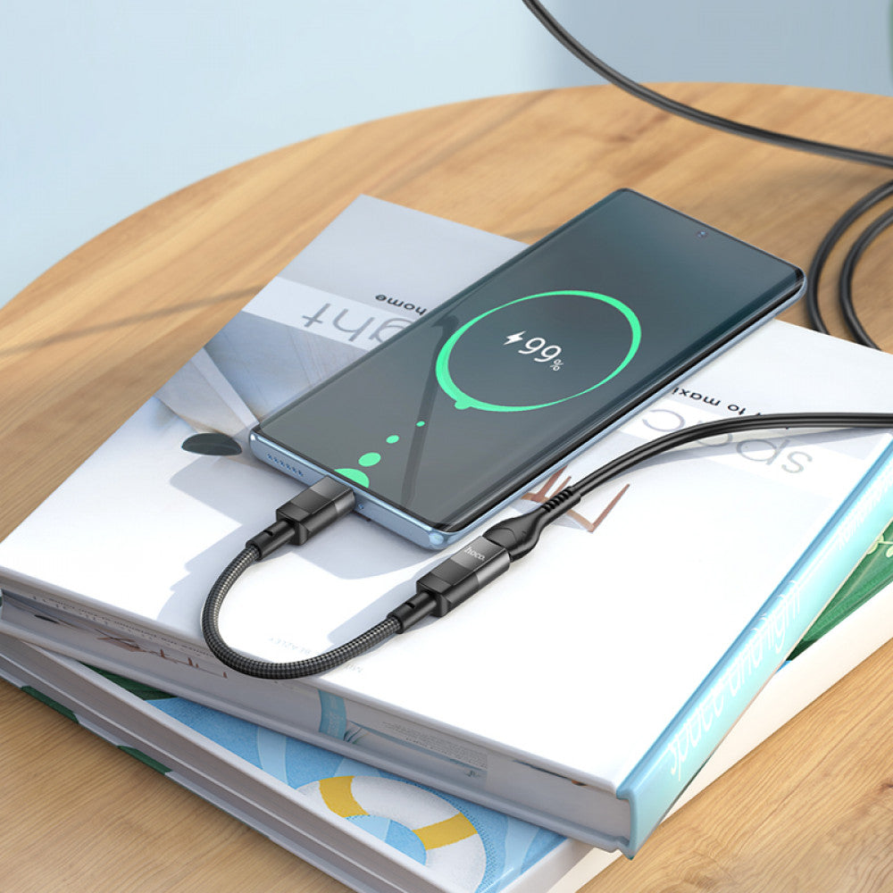 Adapter переходник USB C To Lightning Hoco U107