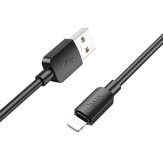 Кабель Lightning 2.4A (1m) Hoco X96 — Black