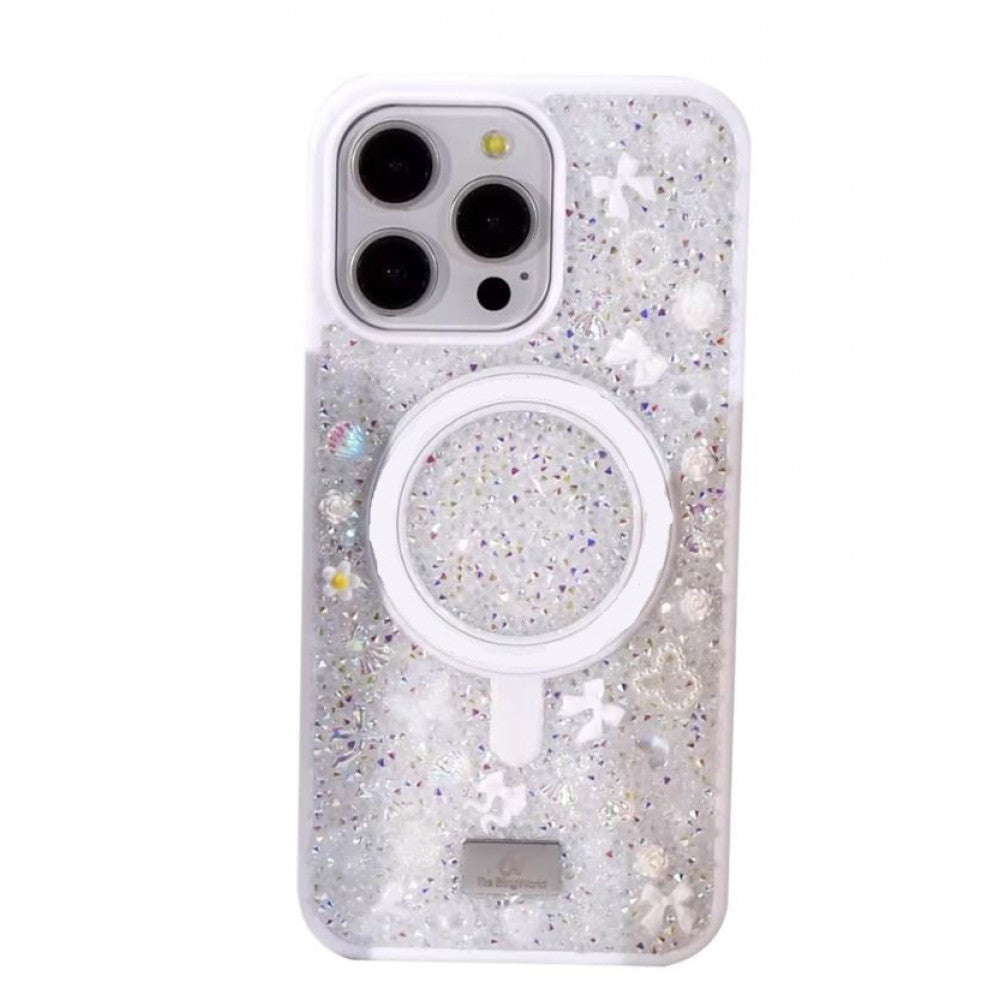 Bling World Bobi Case With MagSafe — iPhone 16 Pro Max — White