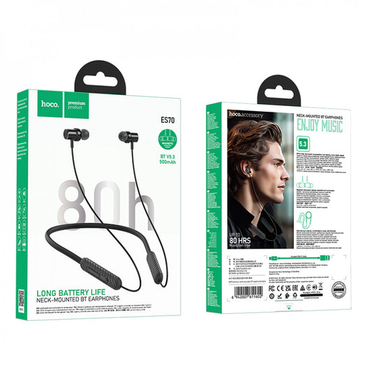 Bluetooth Earphones Hoco ES70 - Black
