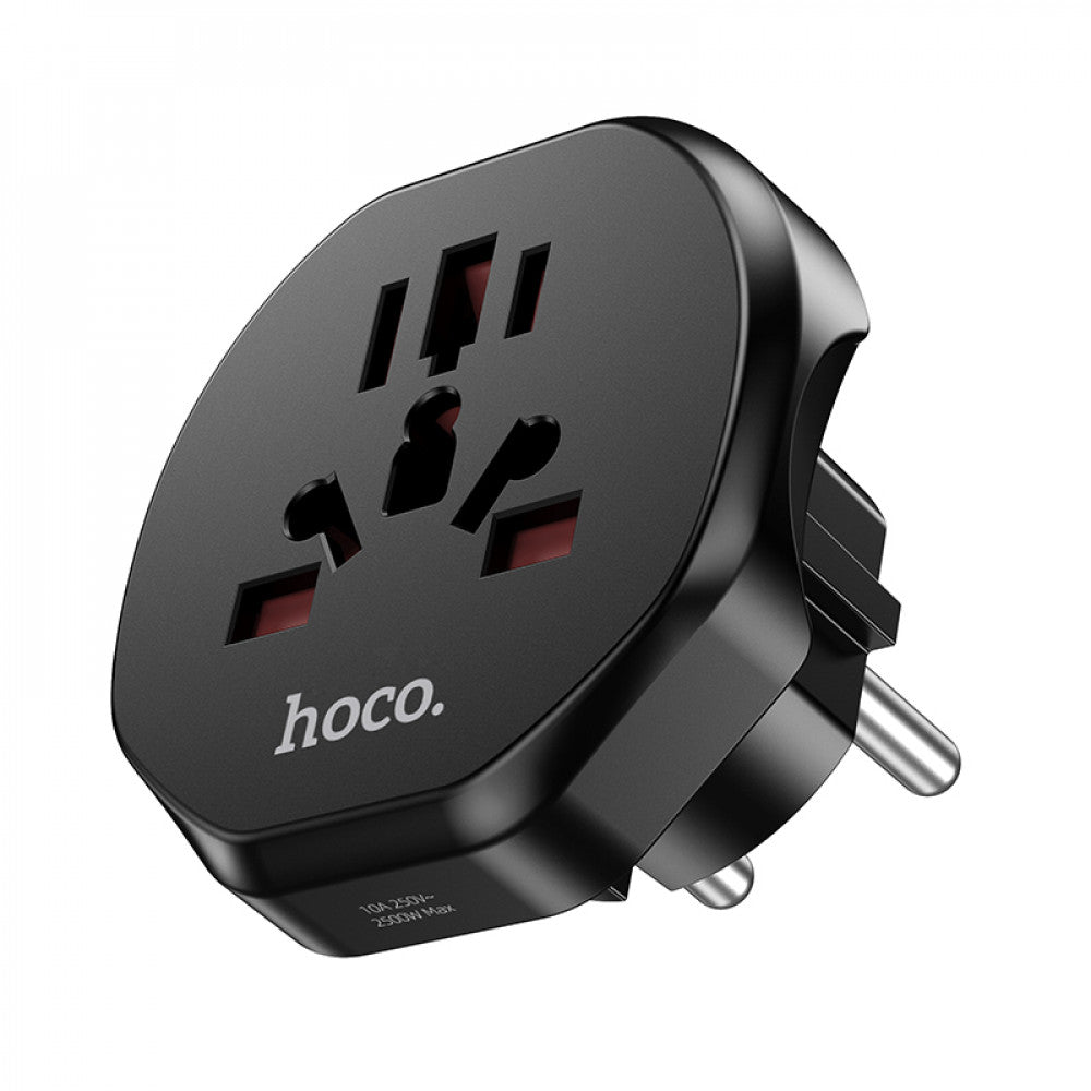 Мережевий перехідник Hoco AC6 — White