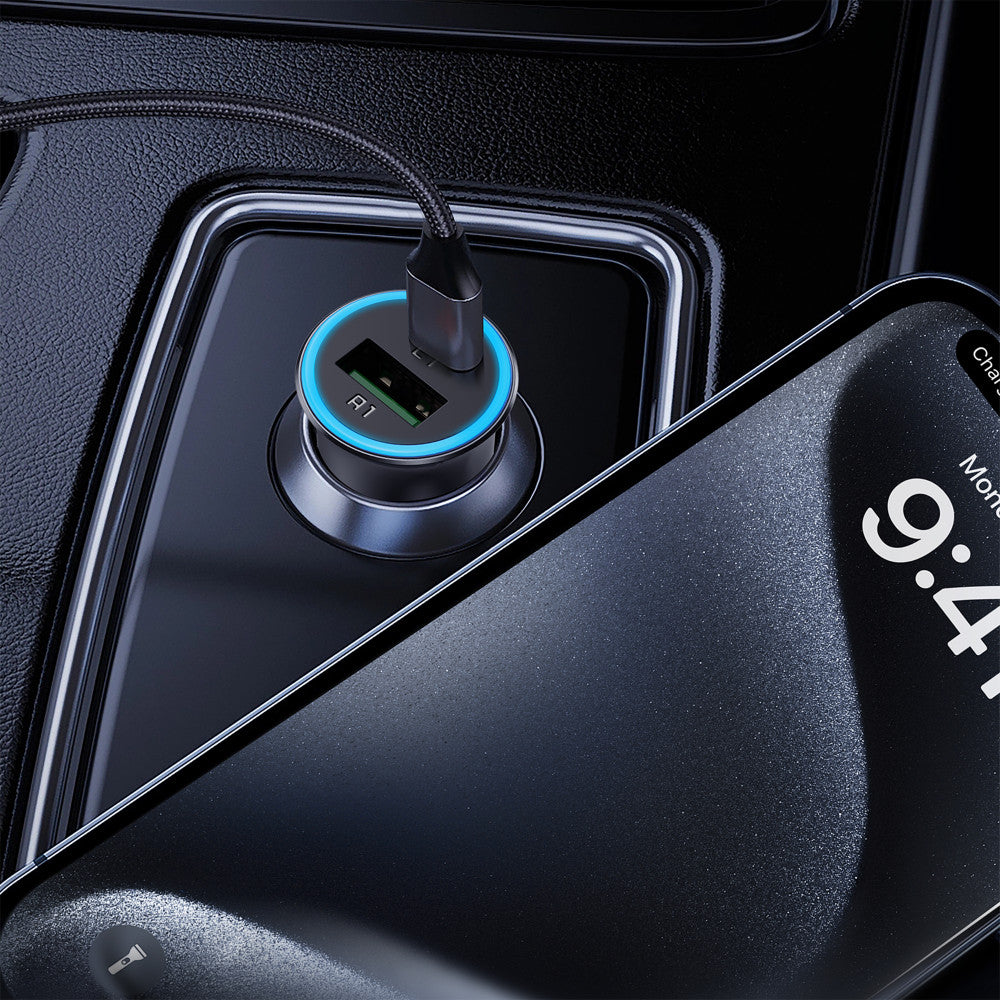 Автомобильное зарядное устройство для Acefast B16, 95 Вт, USB-A, USB-C
