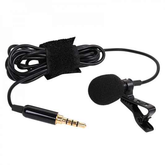 Мікрофон для телефону 3.5mm (1.5m) Professional Lavalier Mic; in Packing