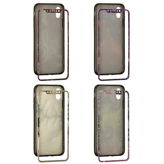 §Parmp TPU Cover Case & Glass — Apple iPhone 7 Plus ; Apple iPhone 8 Plus — Design 1