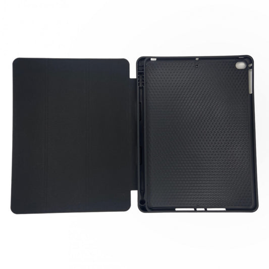 Tri-fold flat with pen slot Book Case iPad 10.9" — Dark Green
