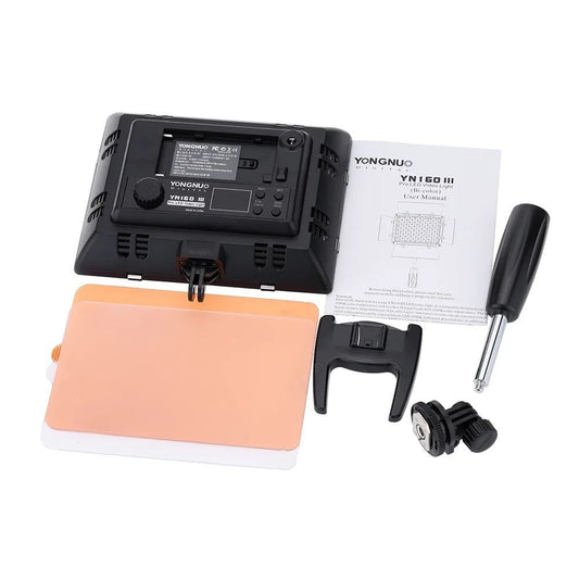 Лампа відеосвітло LED YN160 III 12W Light 192pcs color 3200-5500K