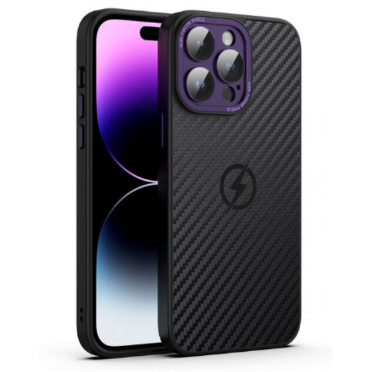 Alloy Carbon Fiber Heat Sink Magneitc Case with MagSafe iPhone 14 Pro