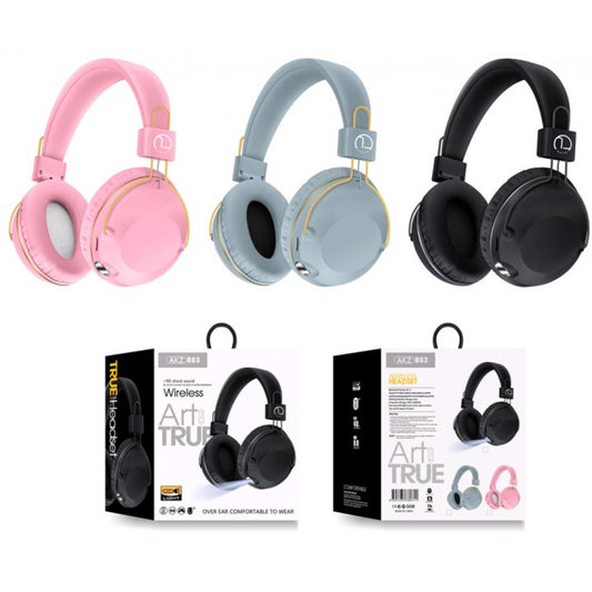 Навушники Bluetooth AKZ-B63 — Black