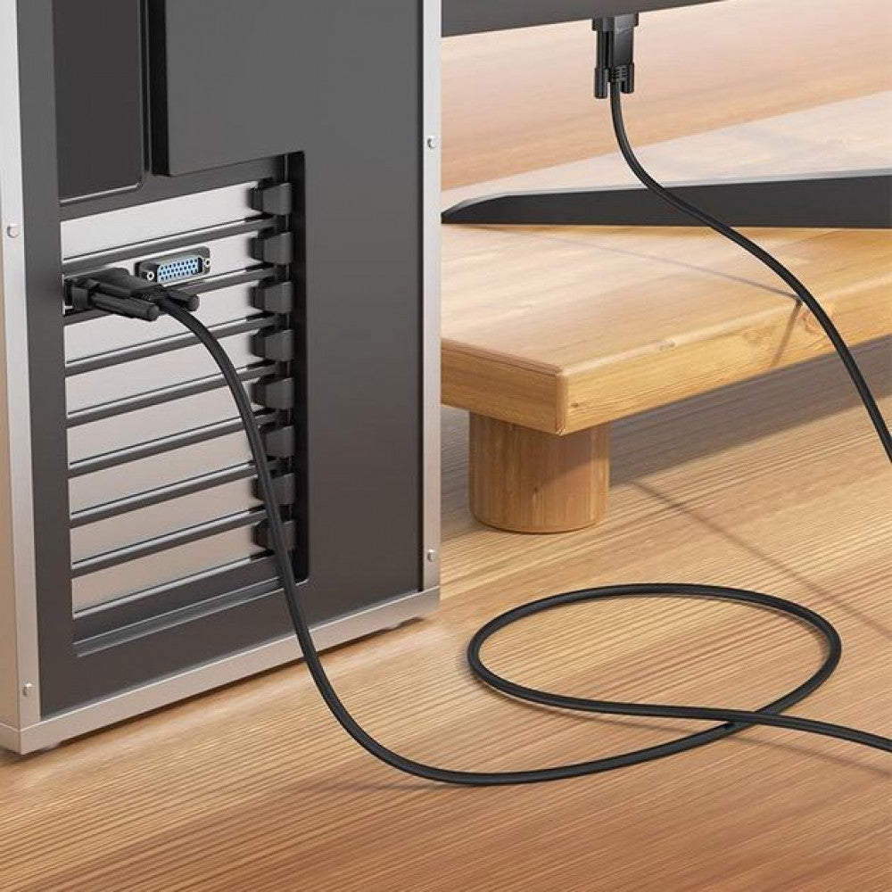 Кабель VGA (M) - VGA (M) — Hoco US11 2m __