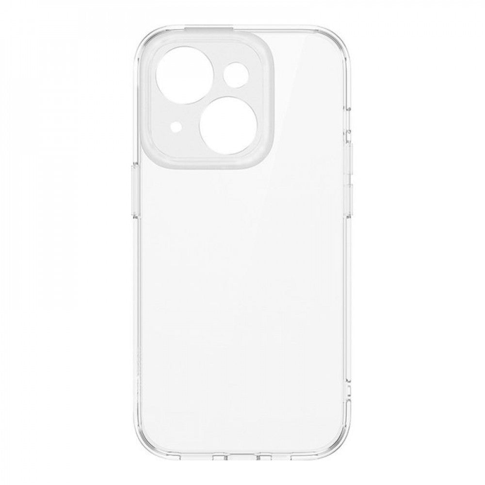 Накладка Чехлы Baseus (ARJC000002) Crystal Series Magnetic Case for iP 14 (Pack of 1 with full coverage tempered glass screen protector and cleaning kit), Clear