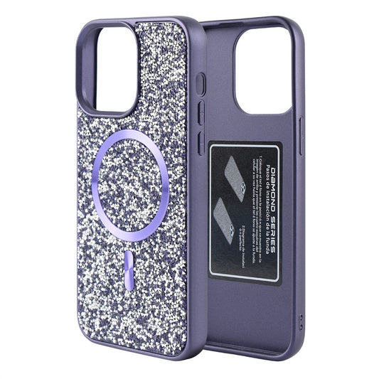 Swarovski Case with MagSafe iPhone 16 — Purple