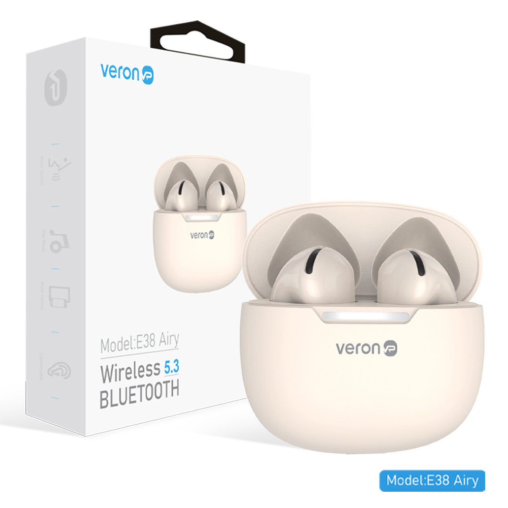 Bluetooth гарнітура TWS — Veron - E38 Airy