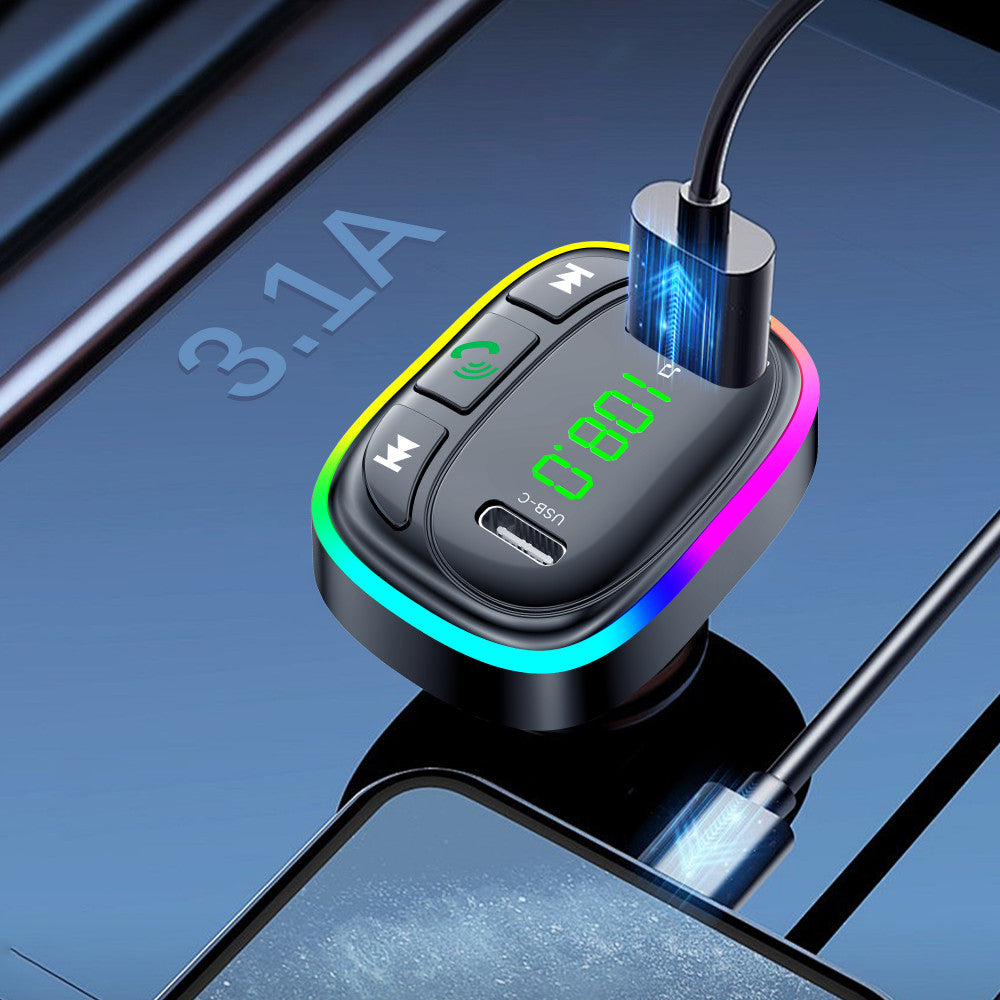 FM Modulator MP3 Car Charger 3.0A 1U 1C Earldom ET-M104