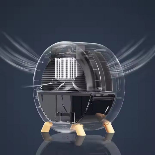 Портативный мини вентилятор WT-D8 — White