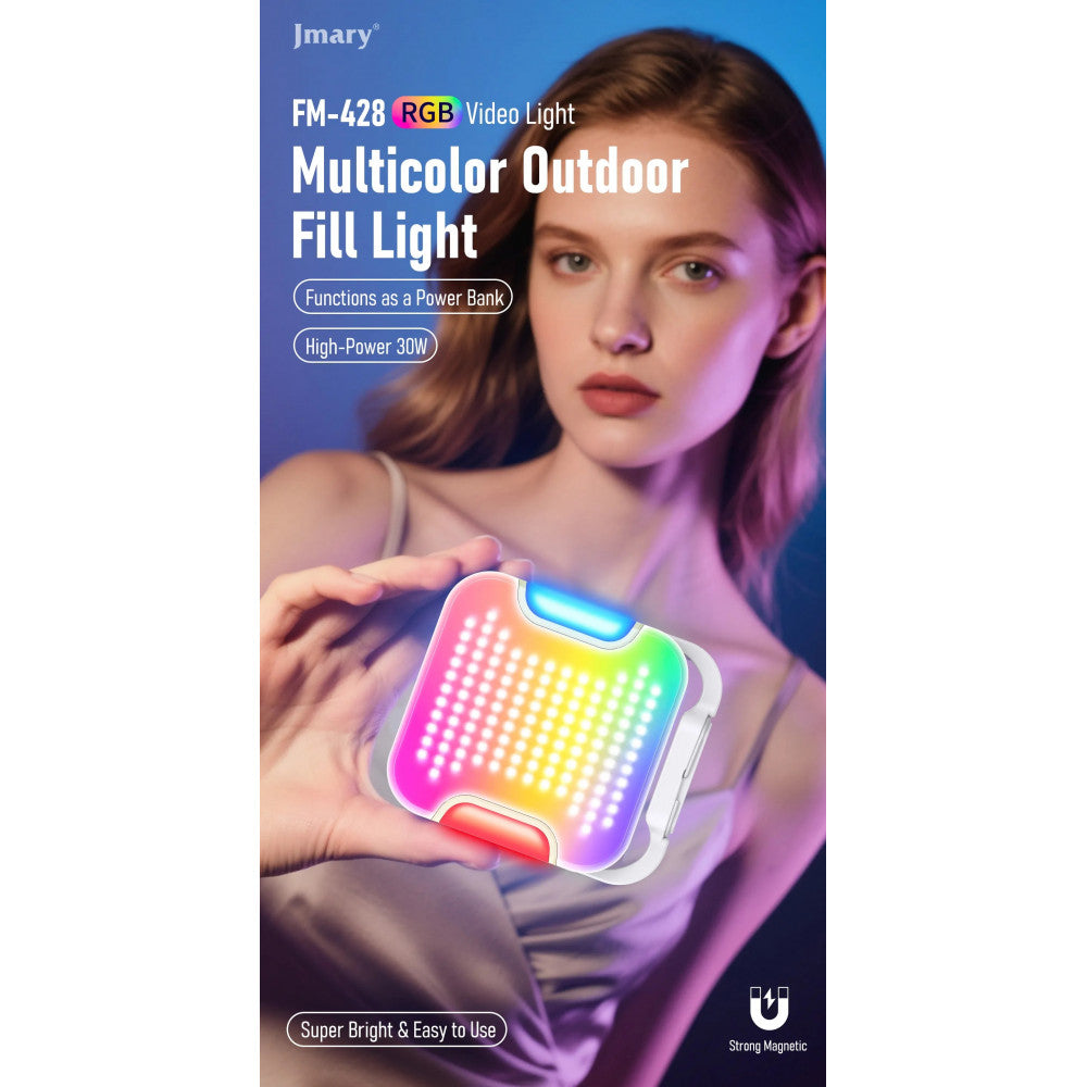 Лампа видеосвет LED Jmary FM-428RGB 138 Lights 2500K-9000K